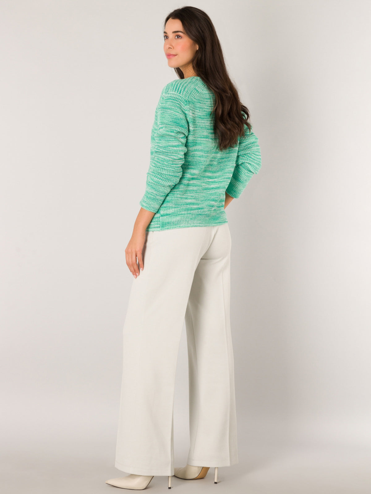 Falicity -neule, jungle green / multicolor