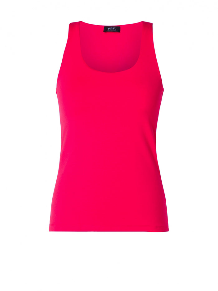 Gennel top, spicy red