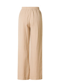 Merel linen trousers, brown