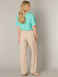 Merel linen trousers, brown