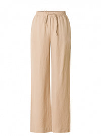 Merel linen trousers, brown