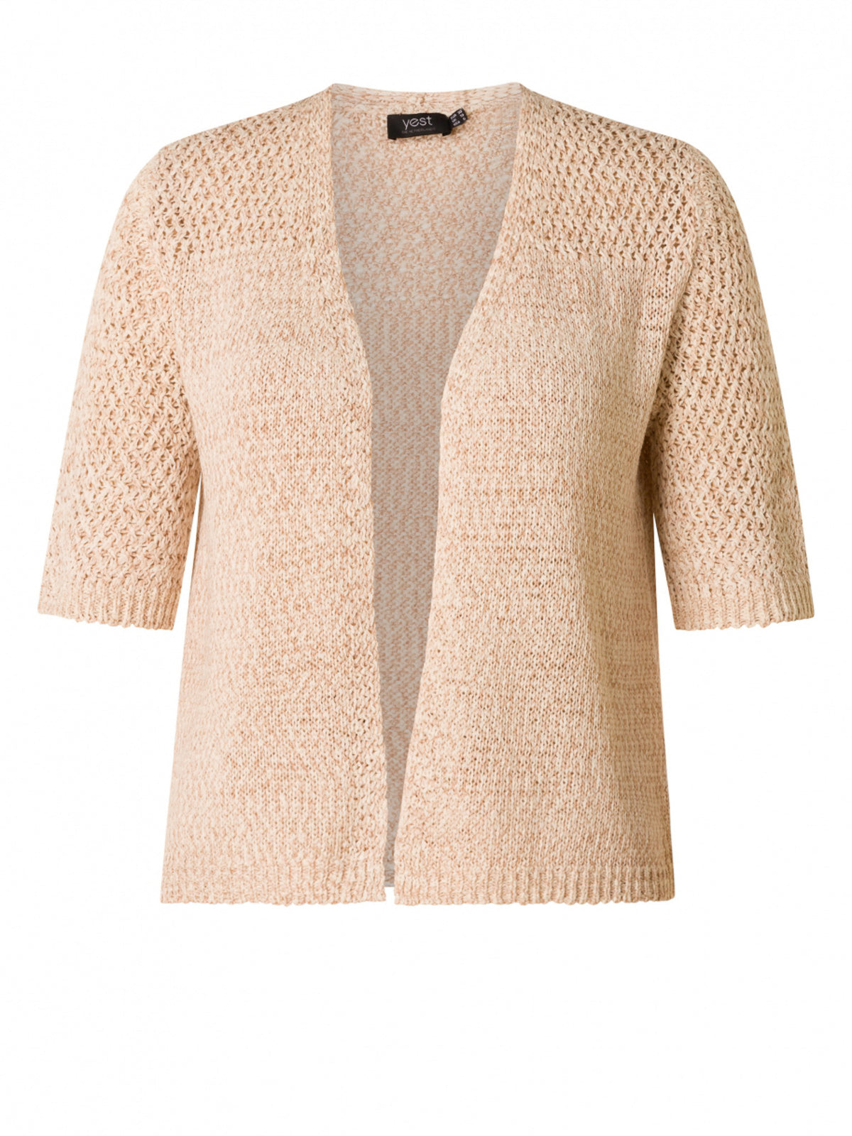 Indiria -neuletakki, sand / multicolor