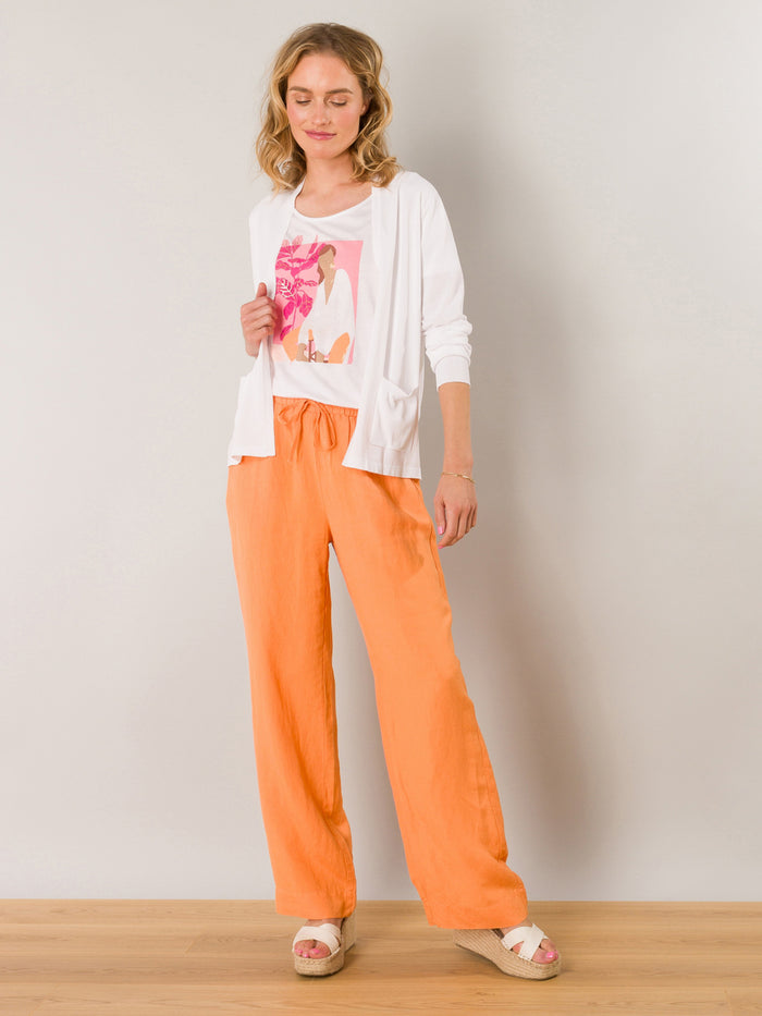 Zofia -neuletakki, valkoinen