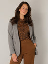 Nada blazer, light gray / melange