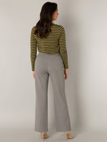 Nadia pants, light gray / melange