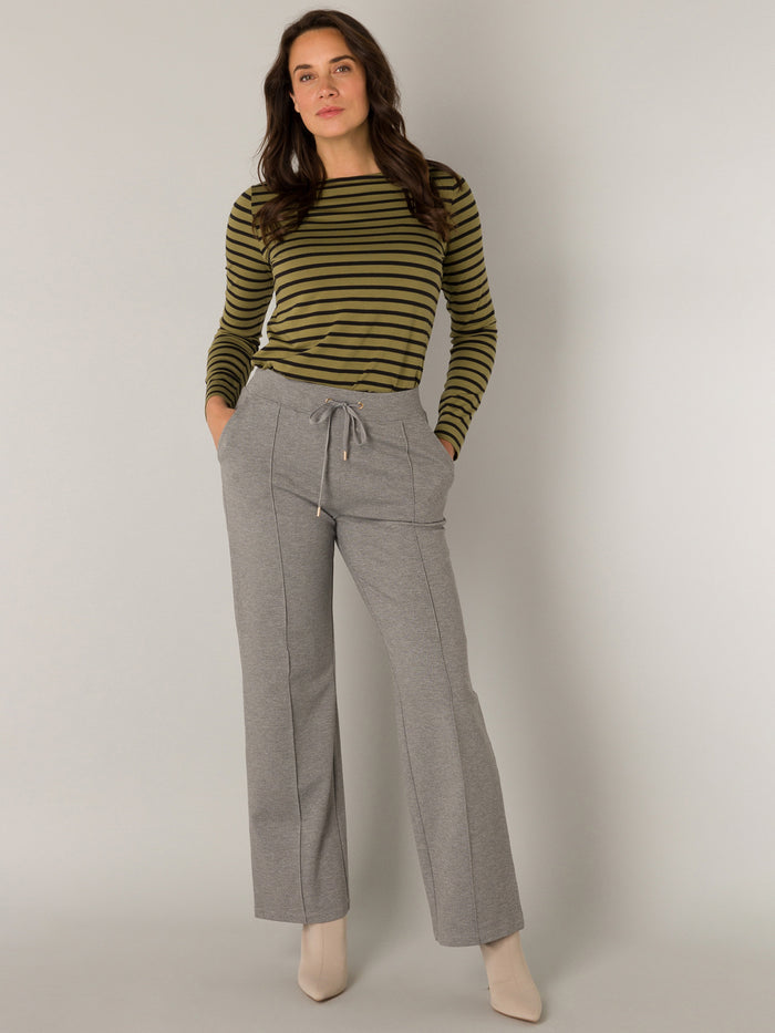 Nadia -housut, light gray / melange