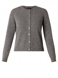 Naomi cardigan, dark gray / melange