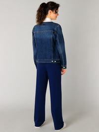 Rachel denim jacket, vintage wash denim