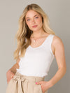 Zohartze top, white