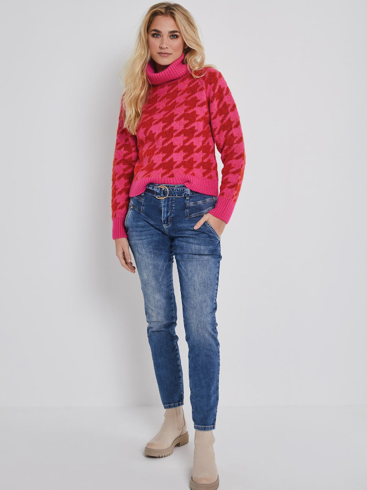 Bowie belt Daily denims, faded blue