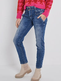 Bowie belt Daily denims, faded blue