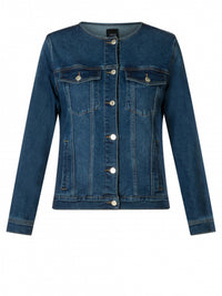 Rachel denim jacket, vintage wash denim