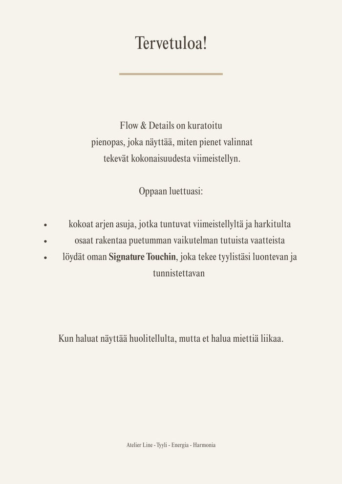 Flow &amp; Details Edit