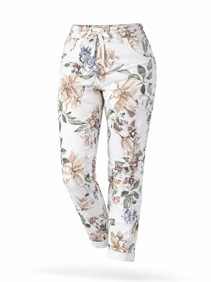 Serene joggers, white