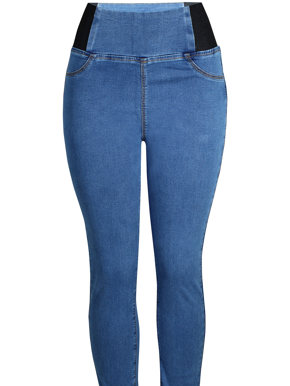 Pixie denim leggings, denim