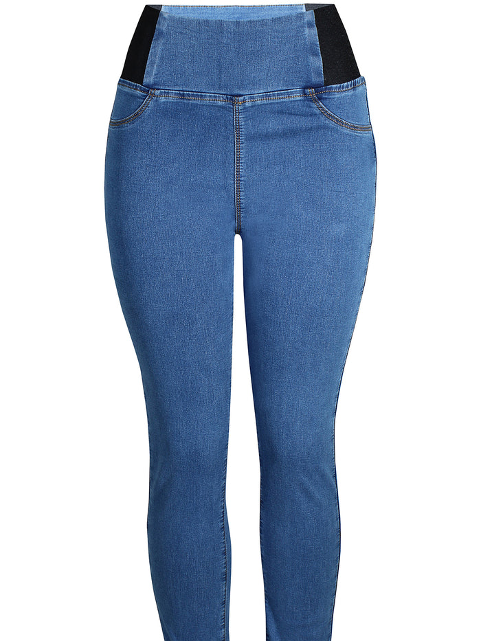 Pixie -farkkulegginsit, denim