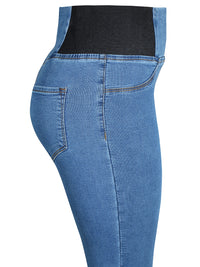 Pixie denim leggings, denim