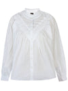 Faisa cotton shirt, white