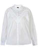 Faisa cotton shirt, white