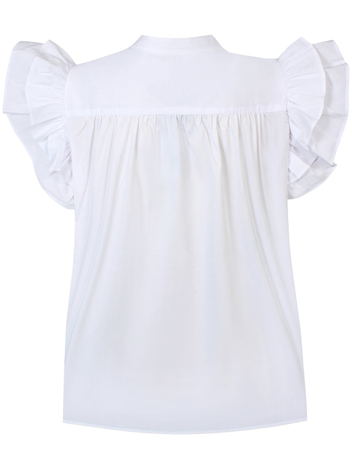 Gisele top, white