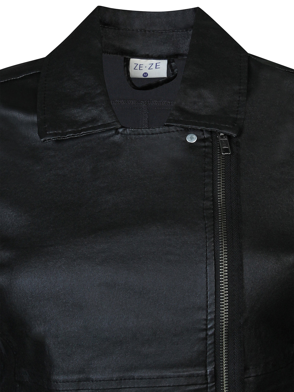 Hillary -coutattu bikertakki, musta