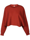 Romin sweater, burnt brick red