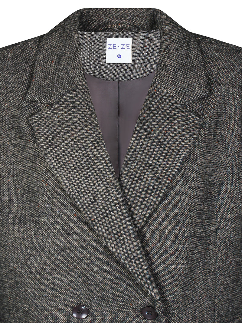 Reign -blazer, brown/grey