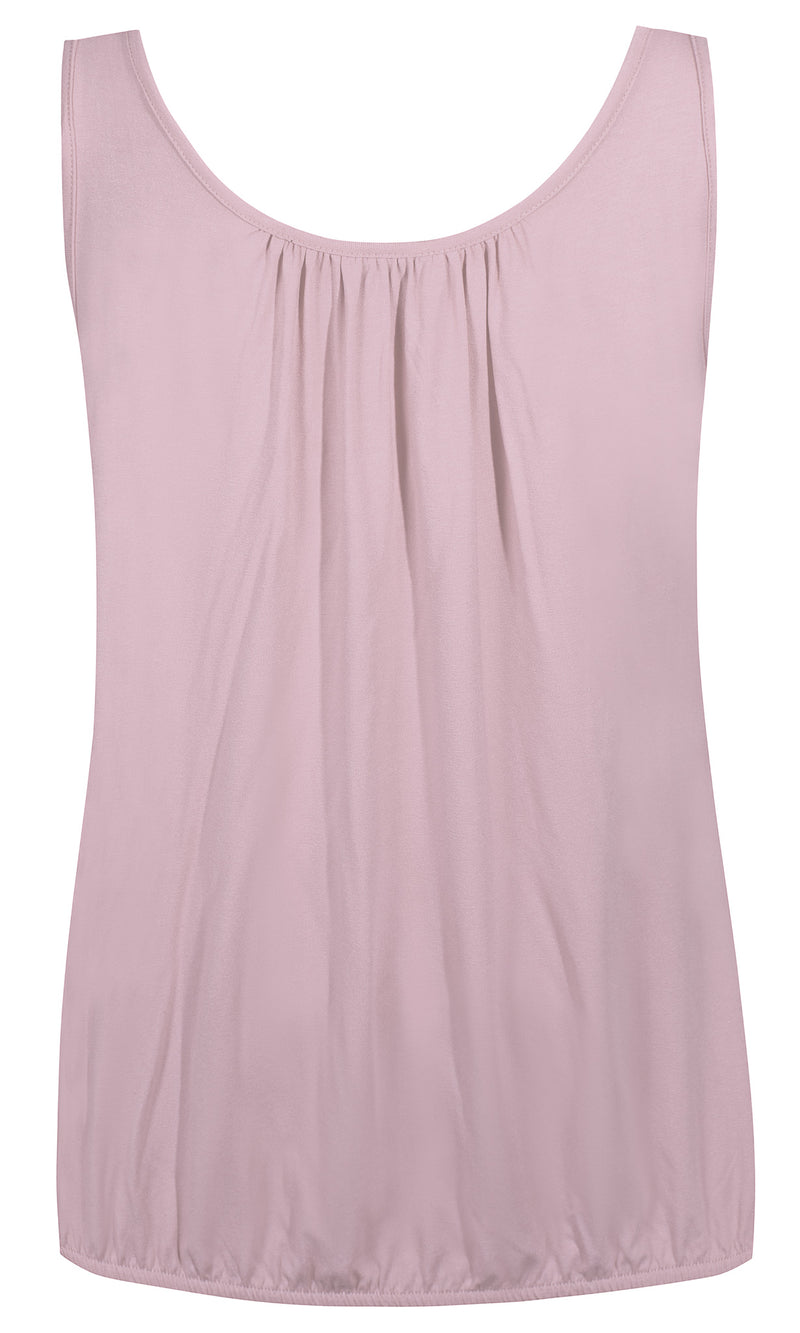 Huri top, powder lilac