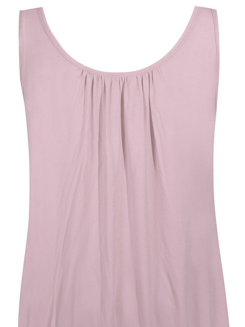 Huri top, powder lilac