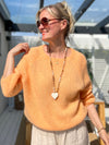 Cara -neule, peach