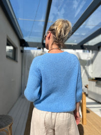 Cara -neule, sininen