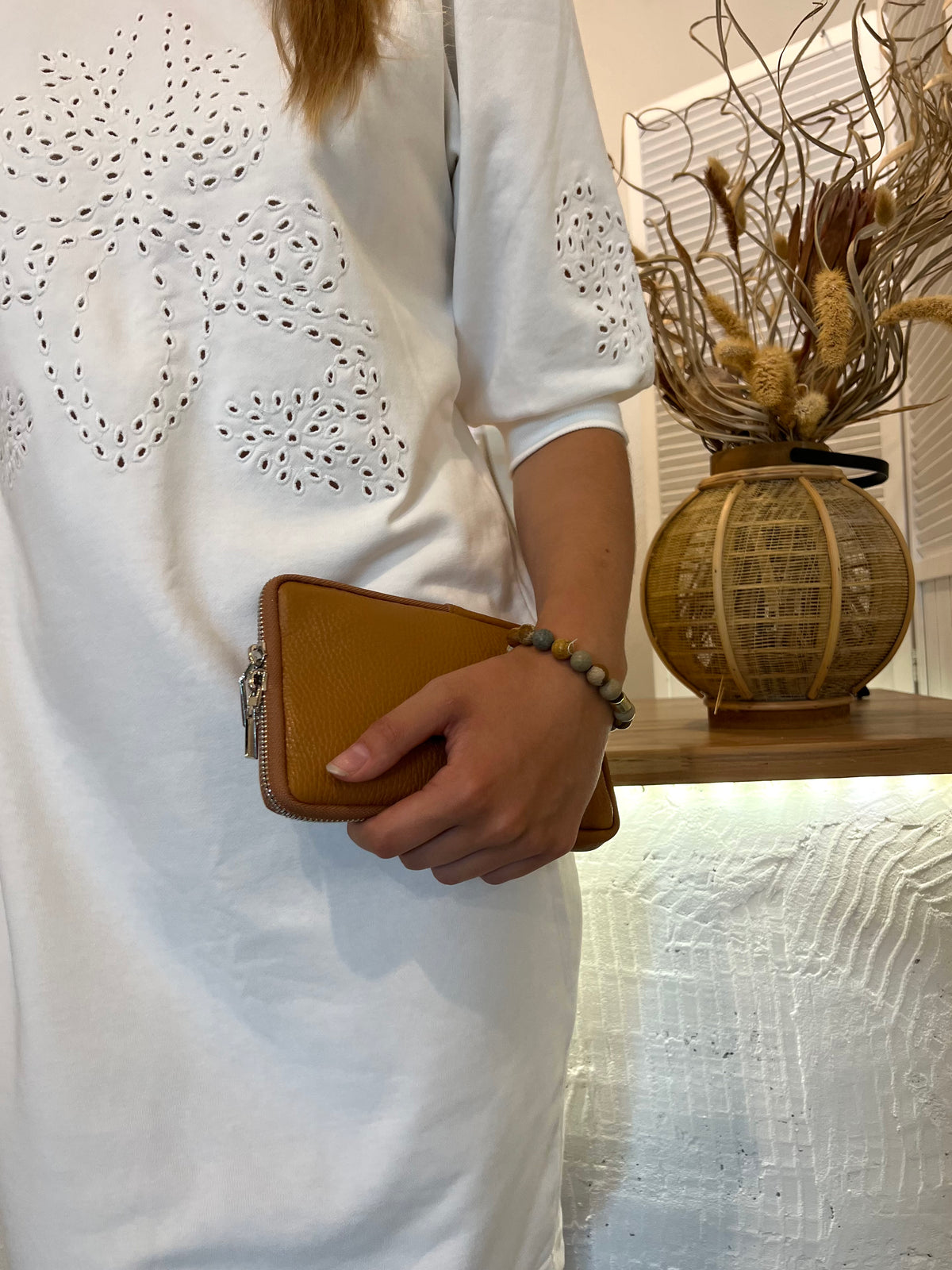 Sweet Pocket bag, Cognac