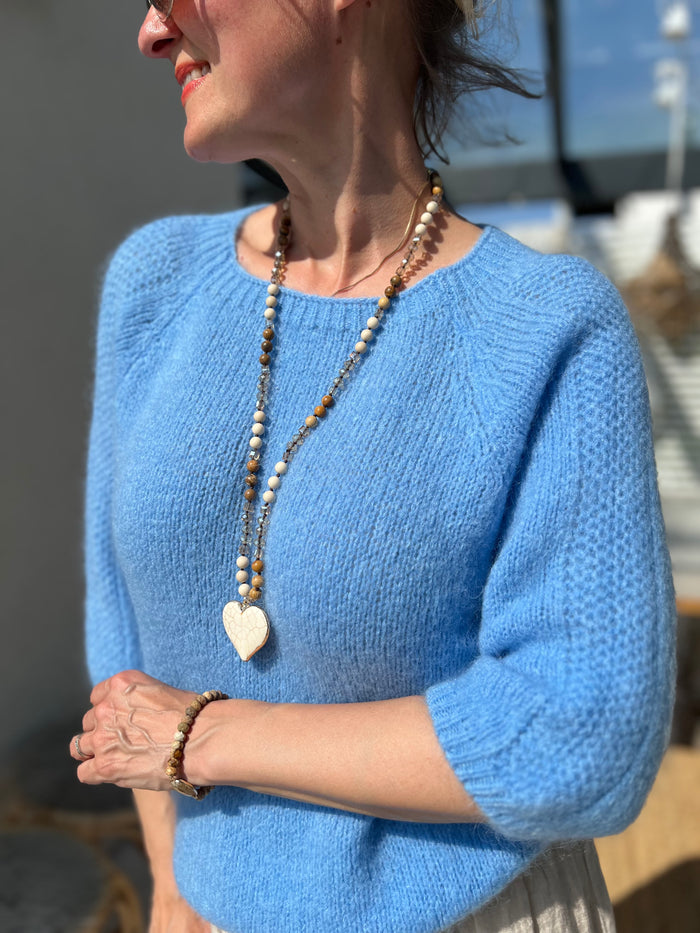 Cara -neule, sininen