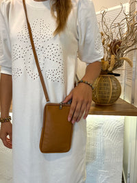 Sweet Pocket bag, Cognac