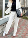 Aretha pants, soft white