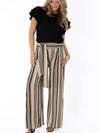 Norma pants, sand / black / cream