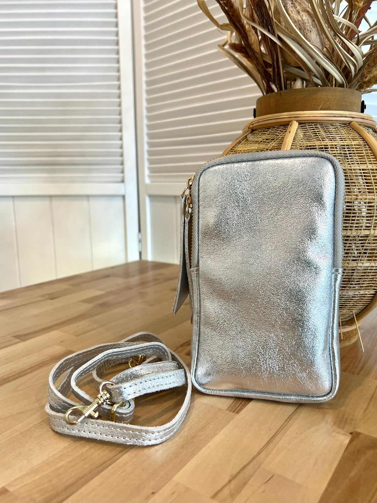 Sweet Pocket small bag, silver