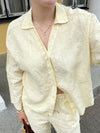 Elaine -pusero, vaaleankeltainen