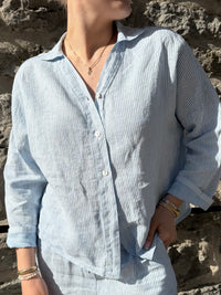 Elaine blouse, light blue