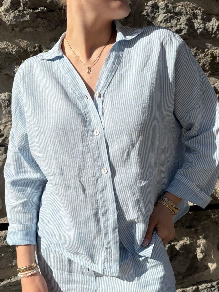 Elaine blouse, light blue