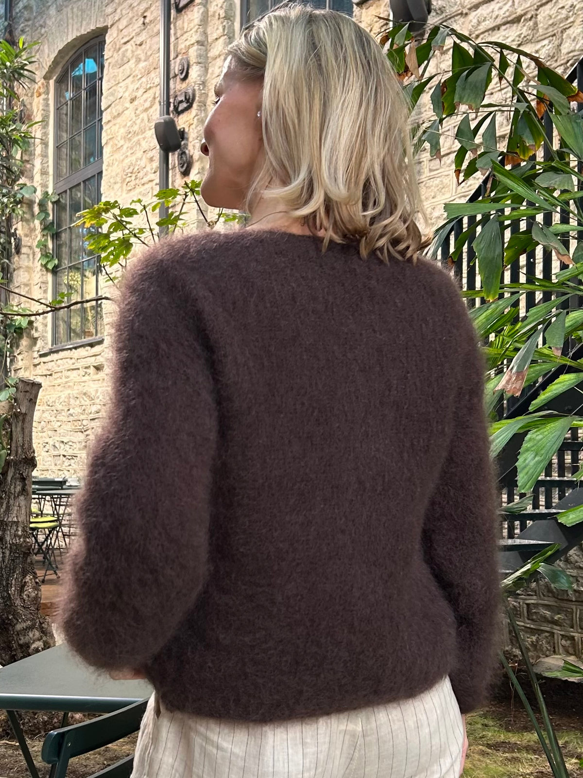 Ghita cardigan, chocolate