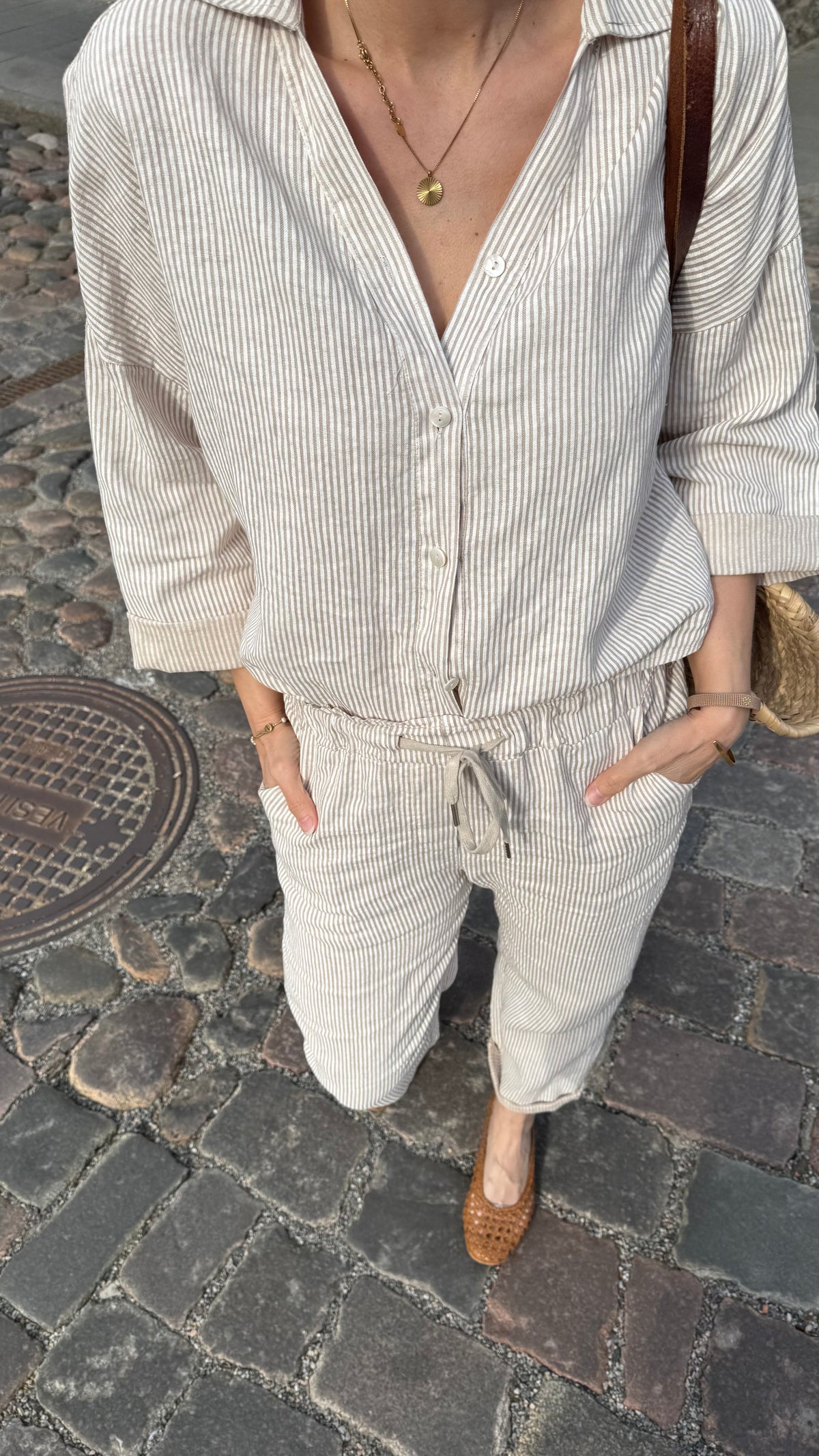 Elaine blouse, beige