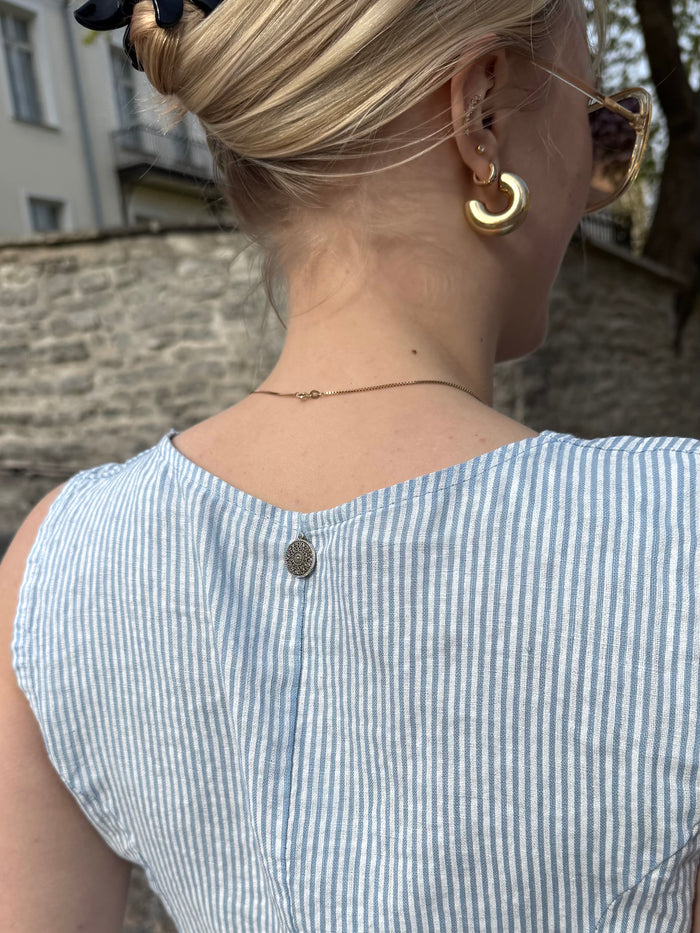 Elaine vest, light blue