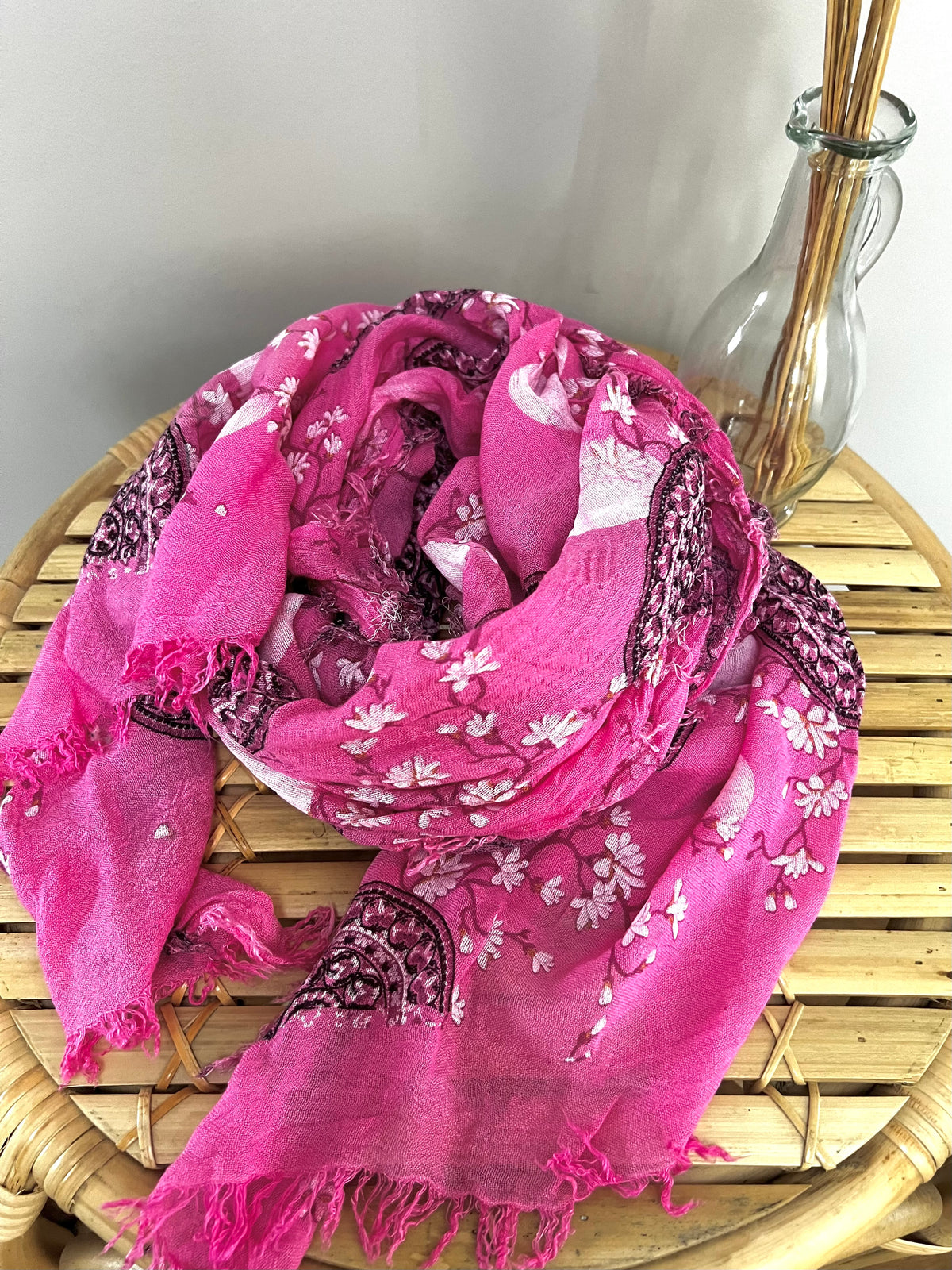 Aurora scarf, pink