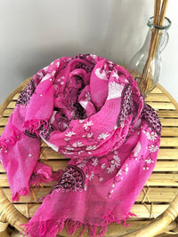 Aurora scarf, pink