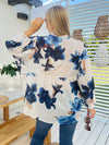 Lily blouse, blue