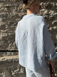 Elaine blouse, light blue