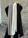Effie -huivi, meleerattu beige