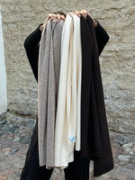 Effie -huivi, meleerattu beige