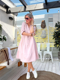 Carlotta dress, pink